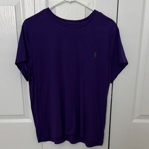 Polo Ralph Lauren Short Sleeve Purple Tee.
